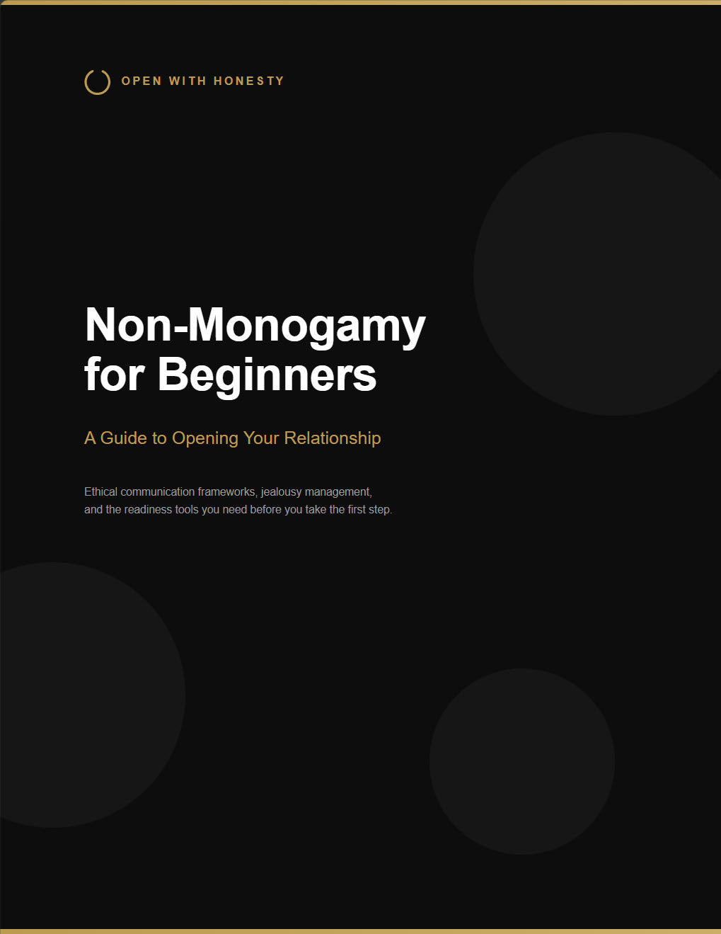 Non-Monogamy for Beginners: A Guide to Opening Your Relationship